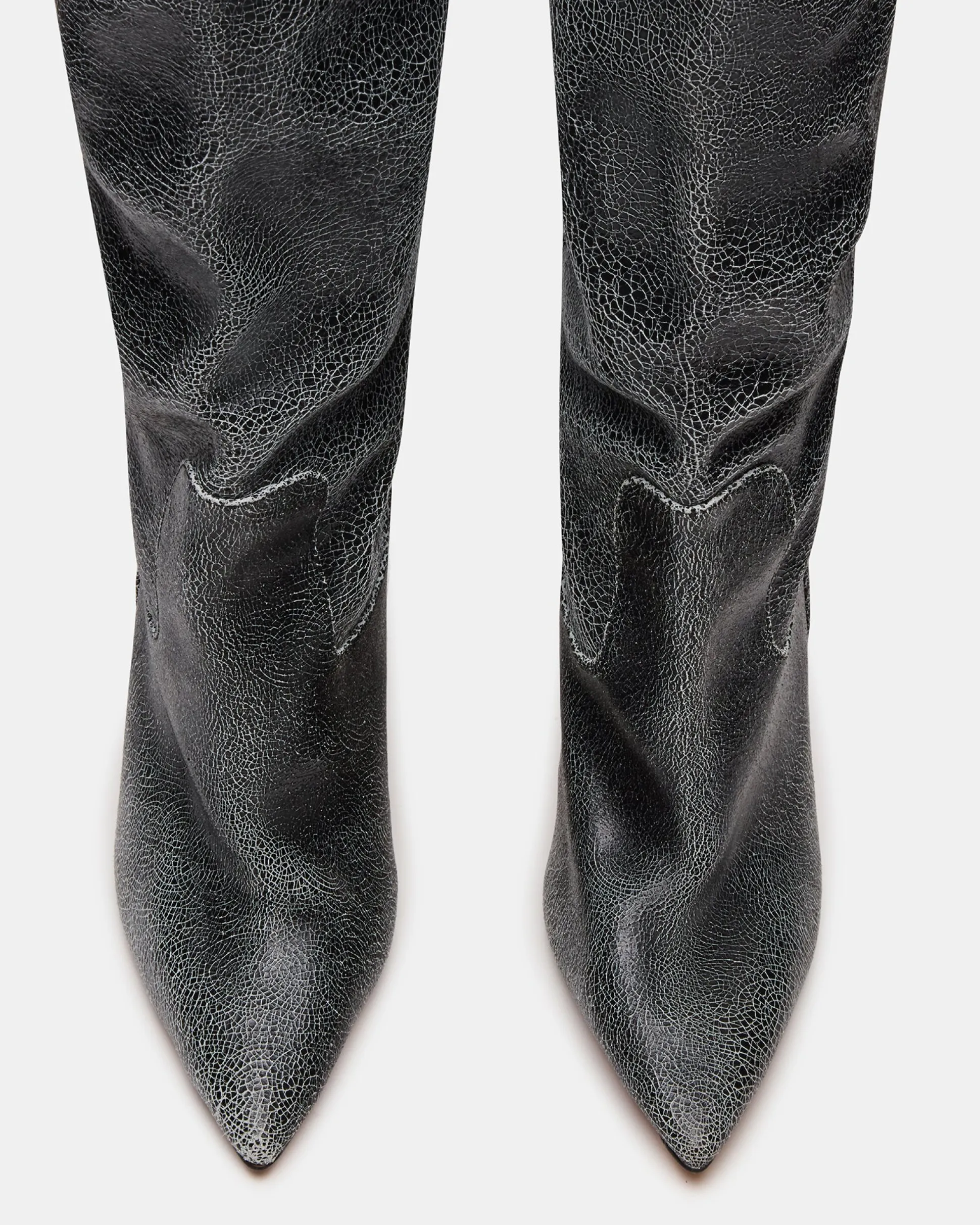 Baddie Black Distressed