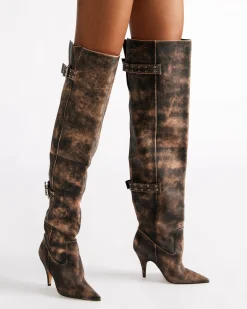 Baddie Brown Distressed