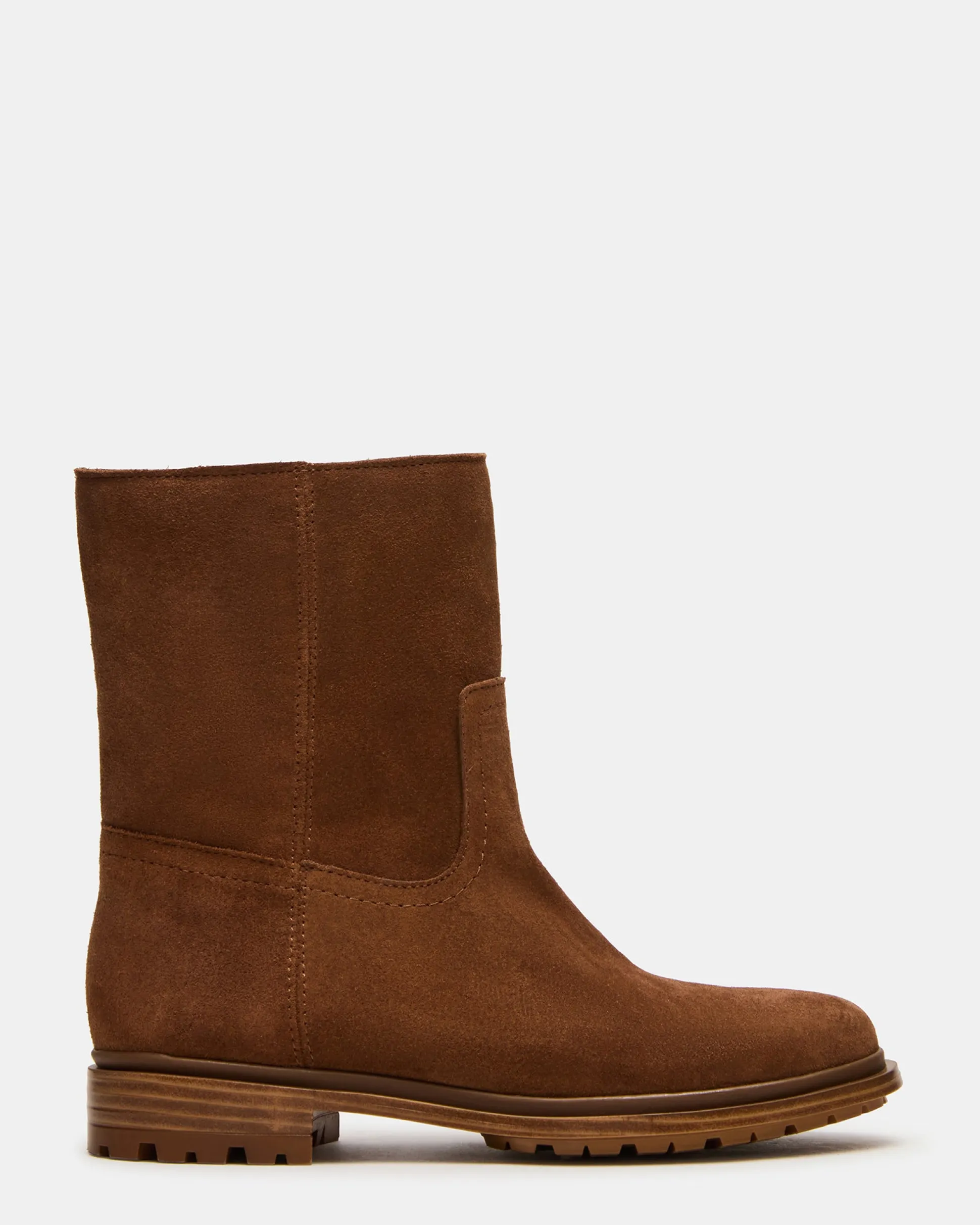 Bates Brown Suede