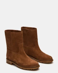 Bates Brown Suede