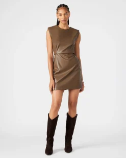 Belen Dress Brown