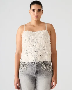 Blakelyn Feather Top Ivory