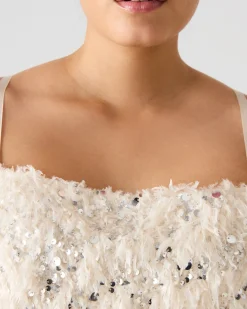 Blakelyn Feather Top Ivory