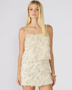 Blakelyn Feather Top Ivory