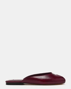 Bloss Burgundy Leather