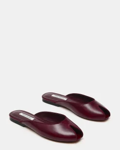 Bloss Burgundy Leather