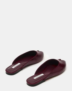 Bloss Burgundy Leather
