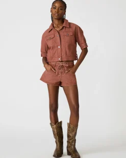 Blu Jacket Rust