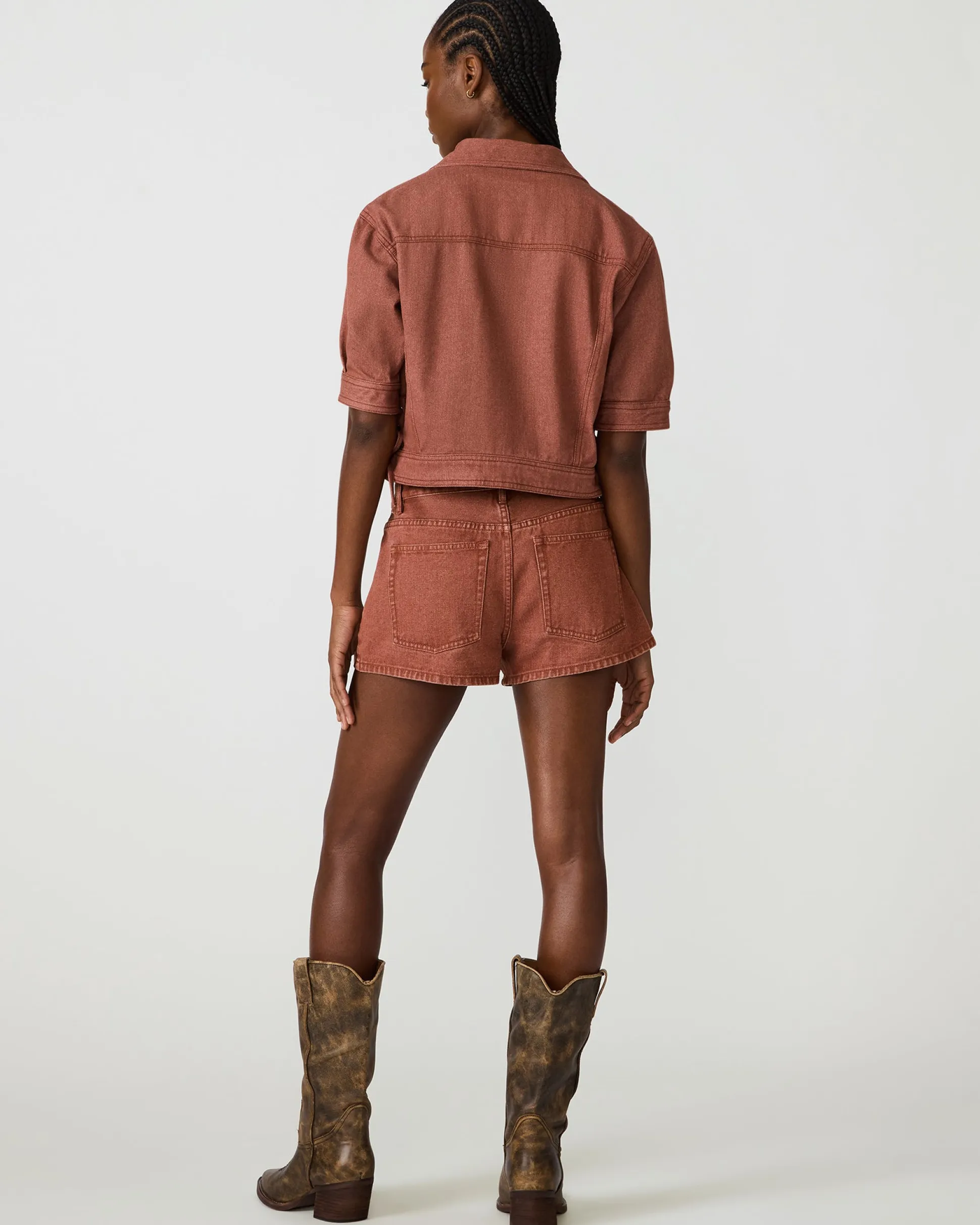 Blu Jacket Rust