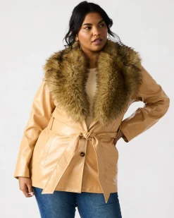 Bowery Coat Tan