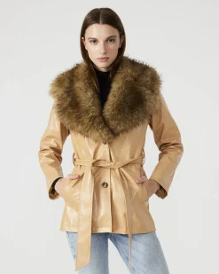 Bowery Coat Tan