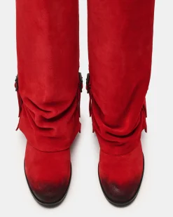 Bozeman Red Suede