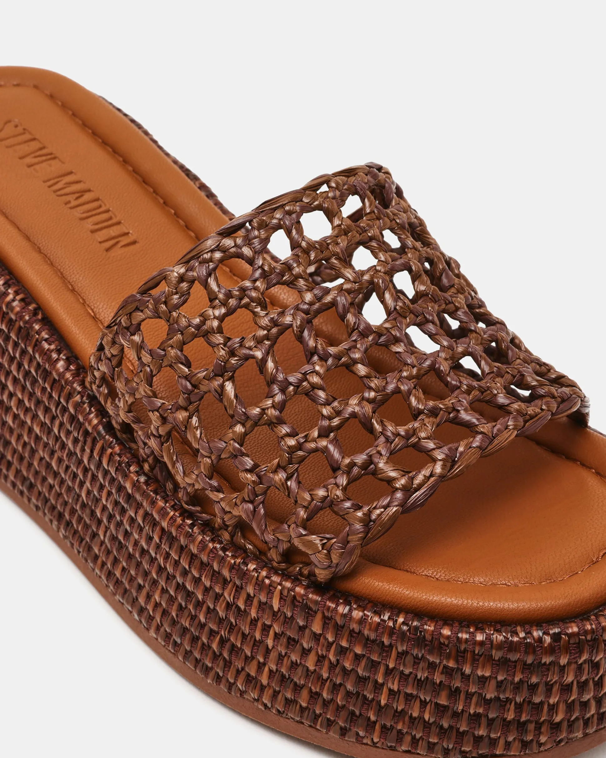 Brandy Brown Raffia