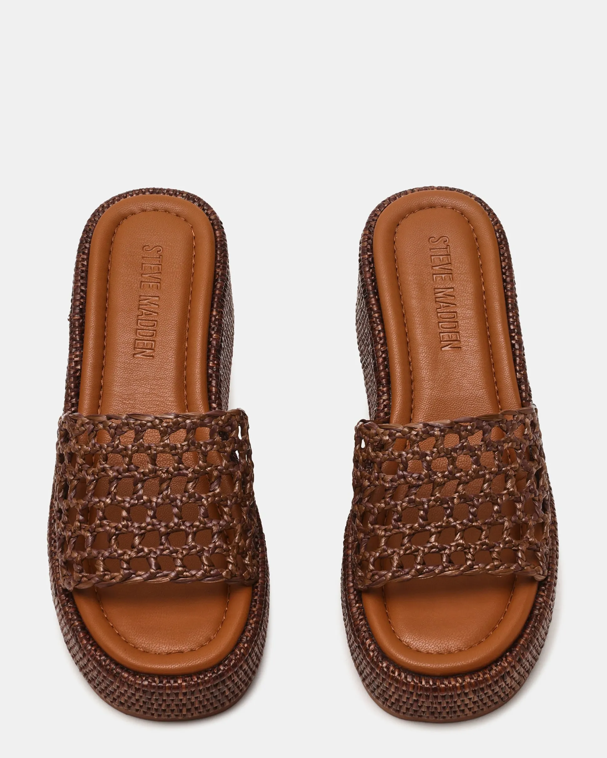Brandy Brown Raffia