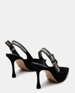 Bri Black Suede