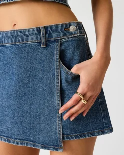 Brightin Skort Blue Heather
