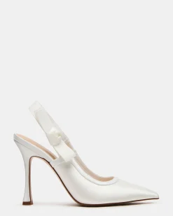 Bri White Satin