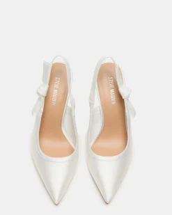 Bri White Satin