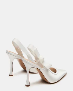 Bri White Satin
