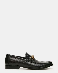 Brooklyn Black Crocodile