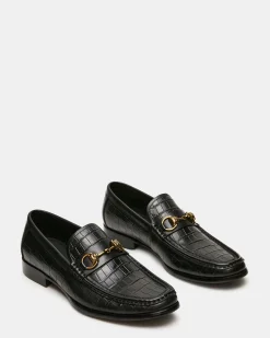 Brooklyn Black Crocodile