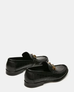 Brooklyn Black Crocodile