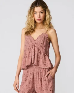 Bryna Top Burnt Coral
