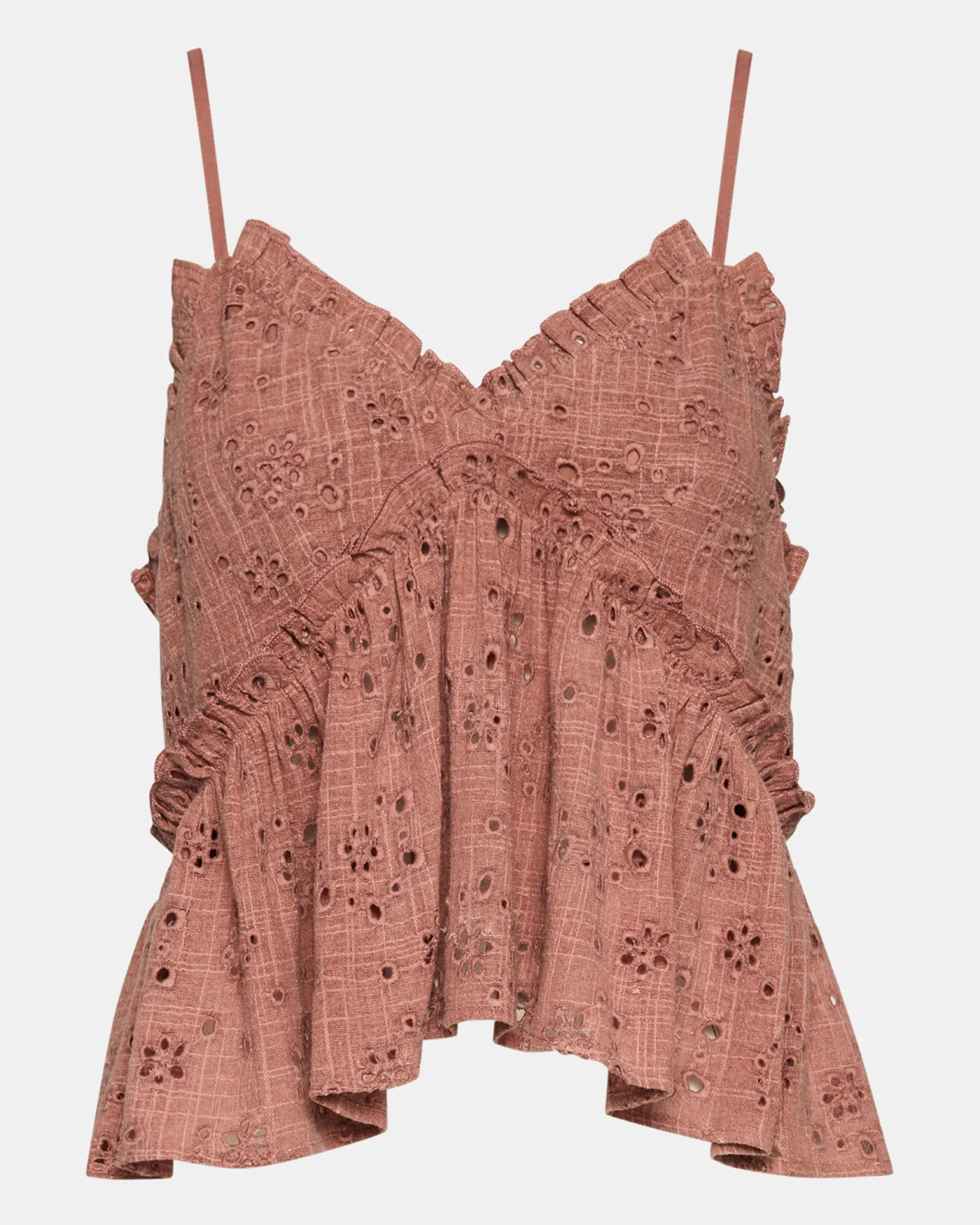Bryna Top Burnt Coral