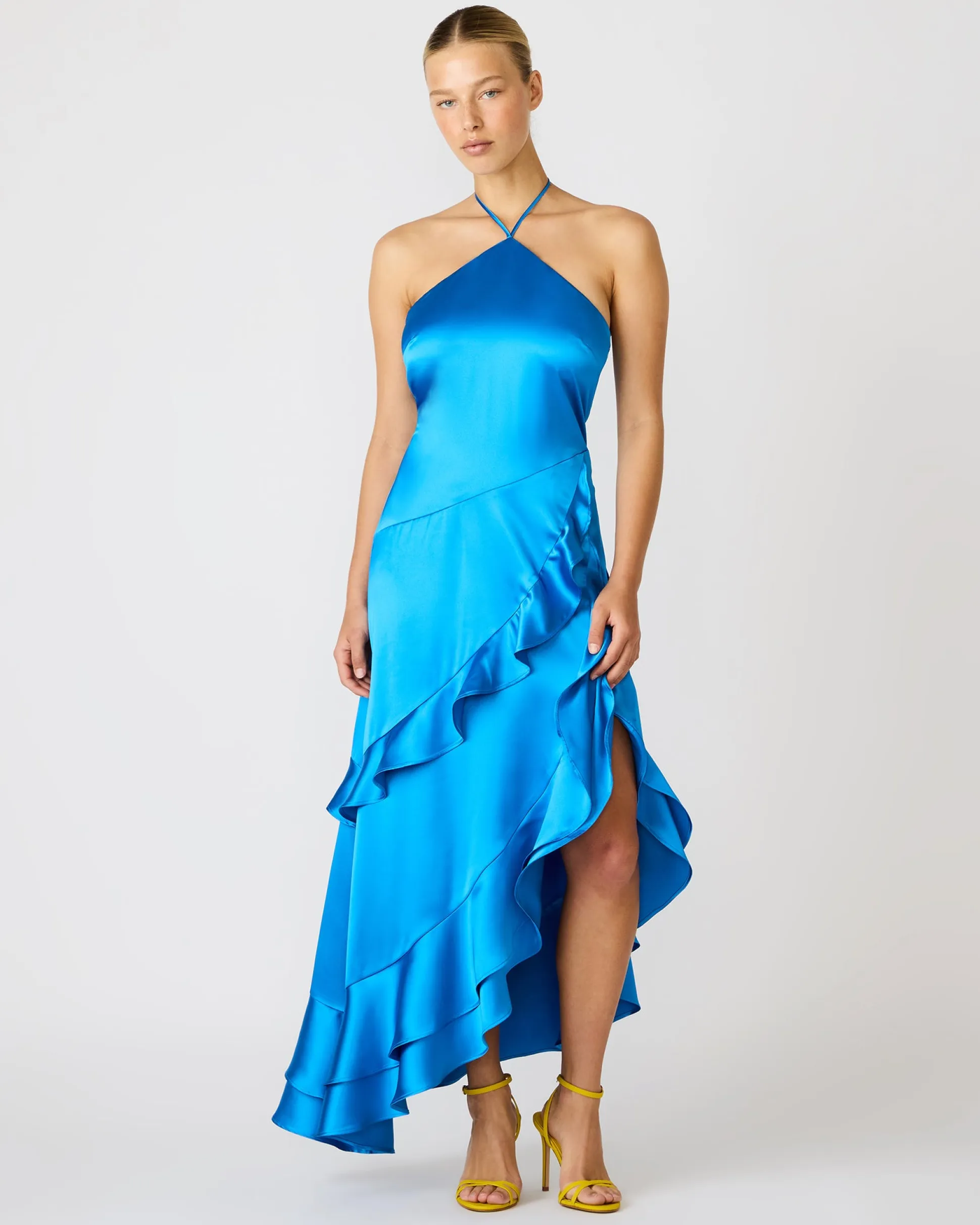 Caspia Dress Blue