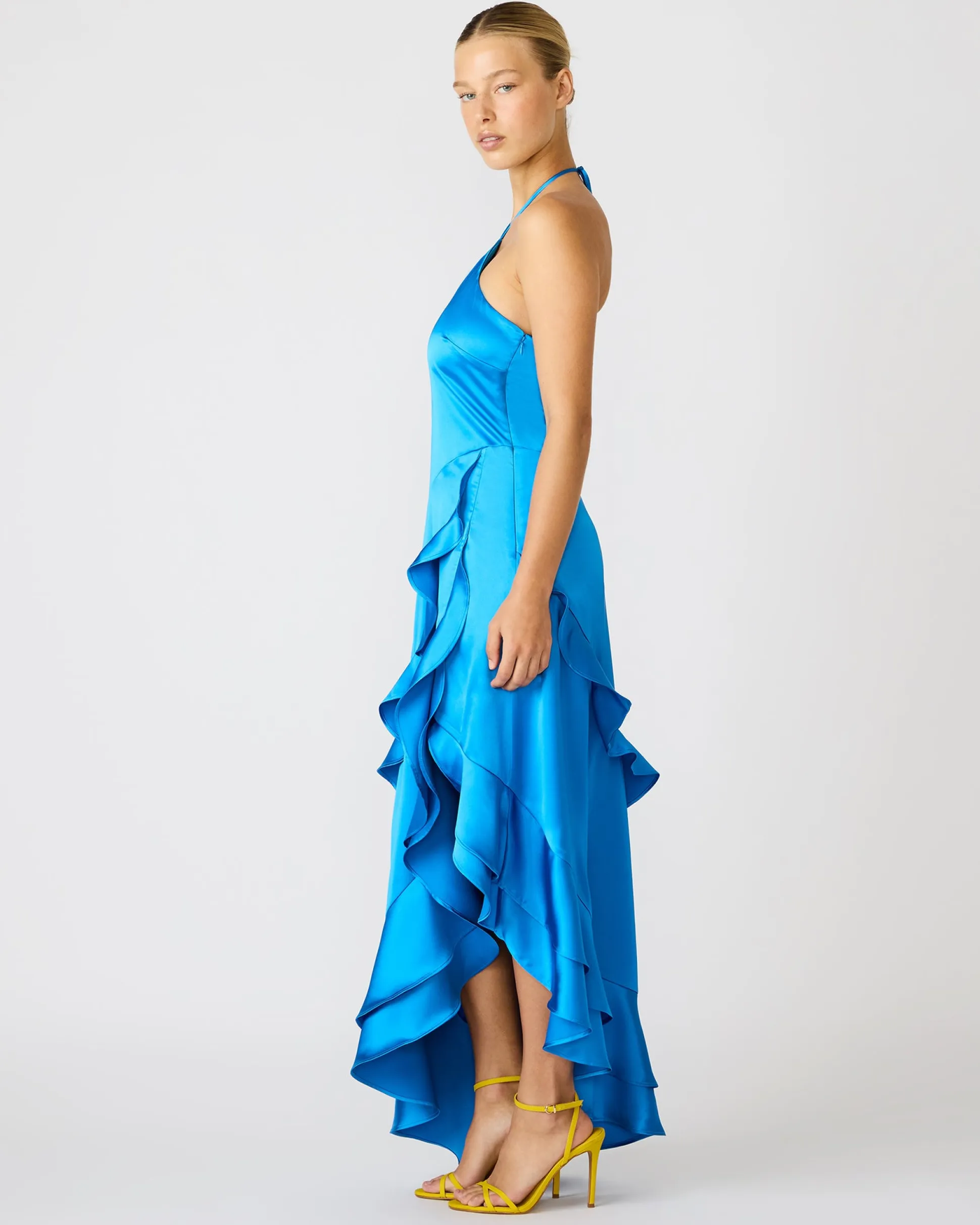 Caspia Dress Blue