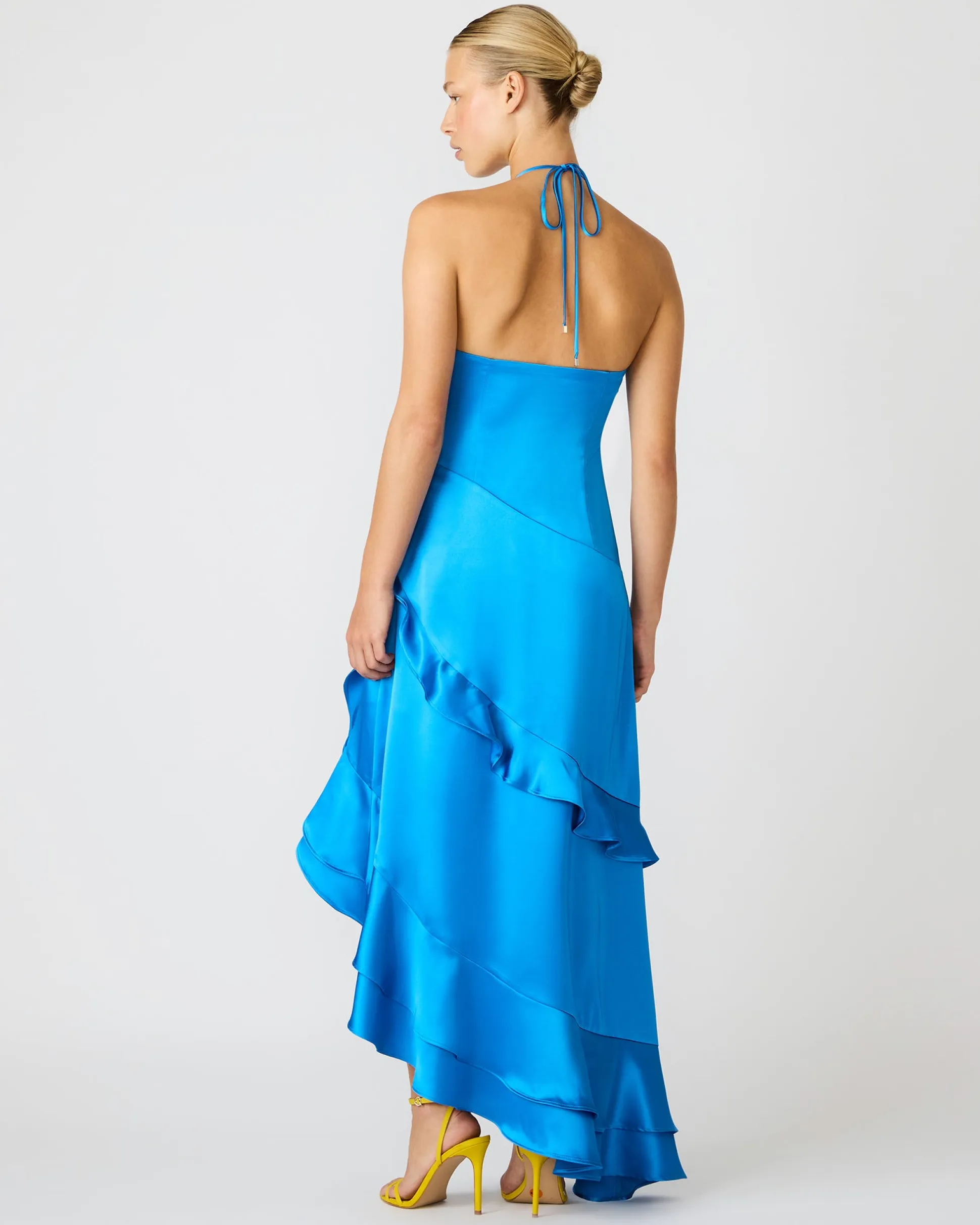 Caspia Dress Blue