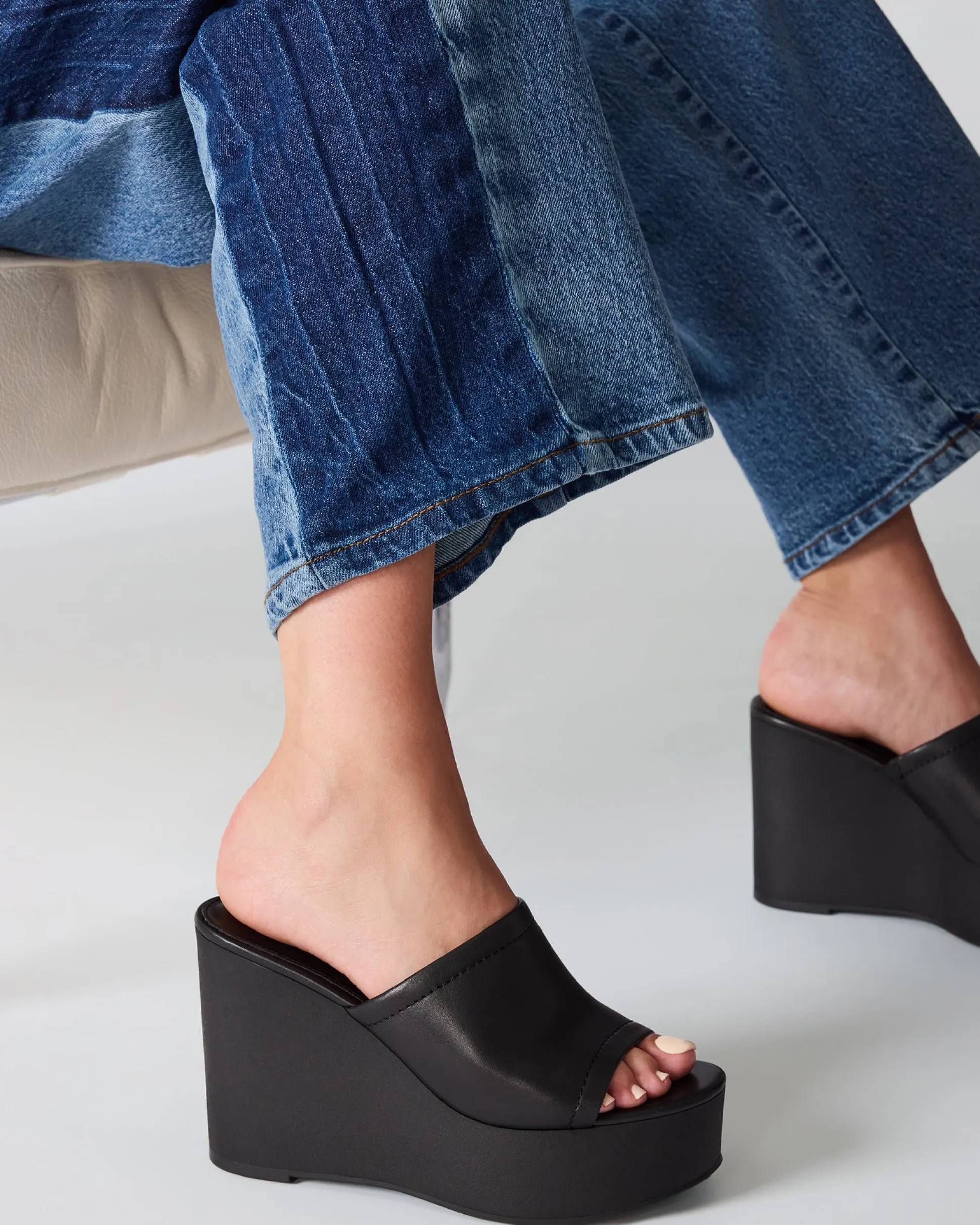 Cassi Black Leather