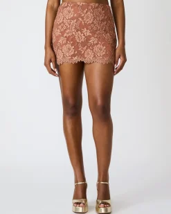 Cindi Skirt Mocha Heather