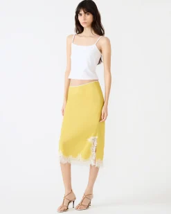 Cinthia Skirt Golden Lime