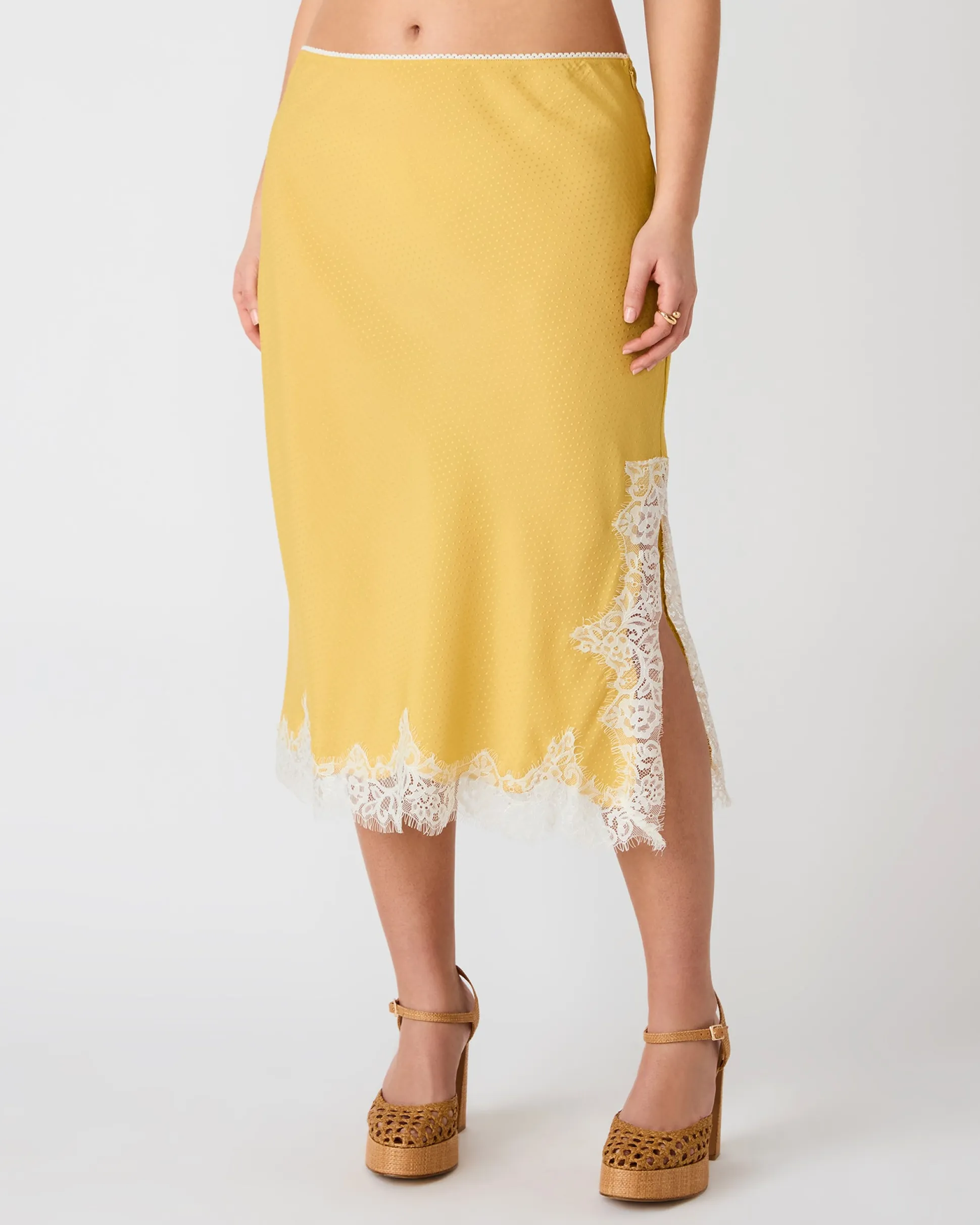 Cinthia Skirt Golden Lime
