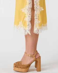 Cinthia Skirt Golden Lime