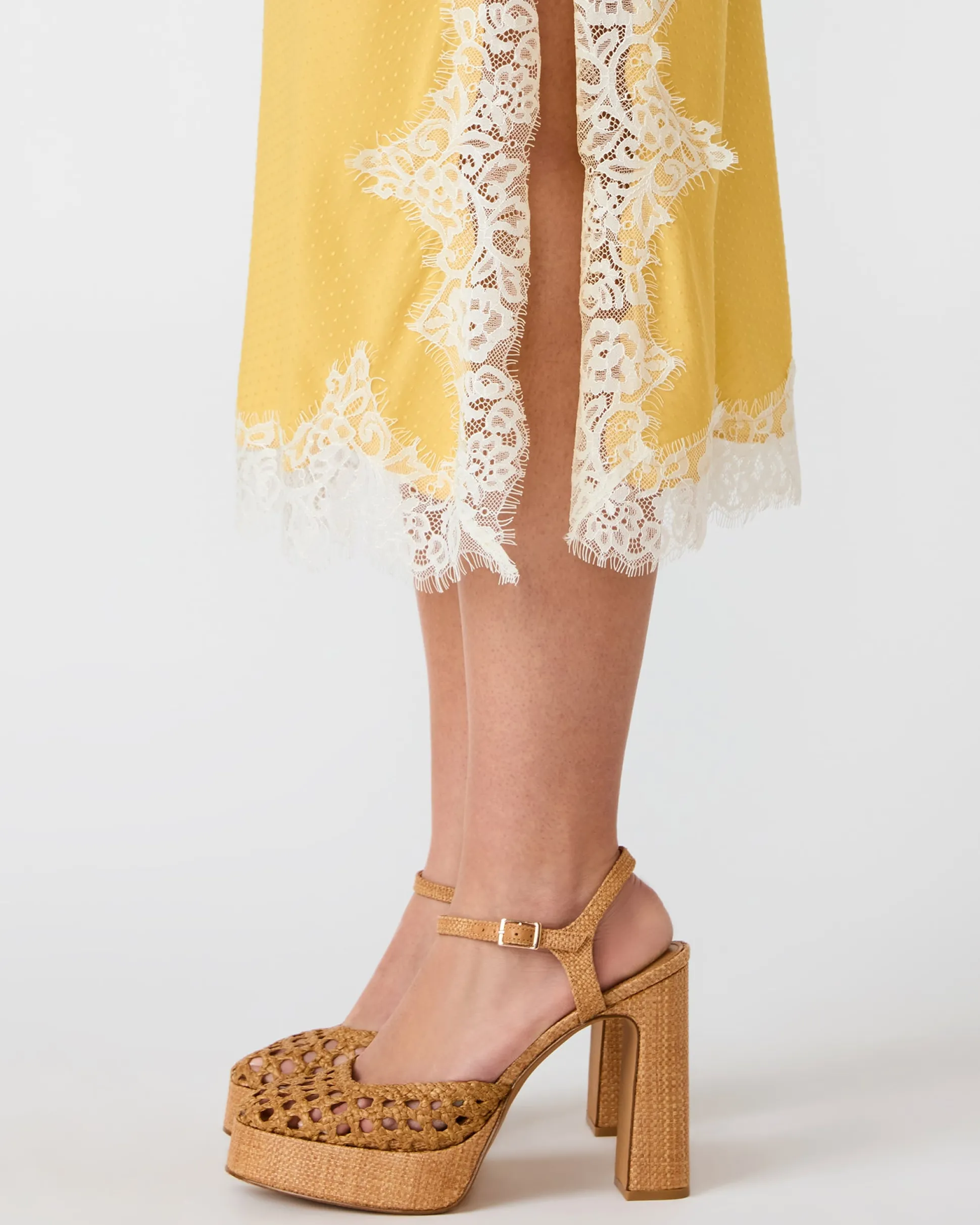 Cinthia Skirt Golden Lime