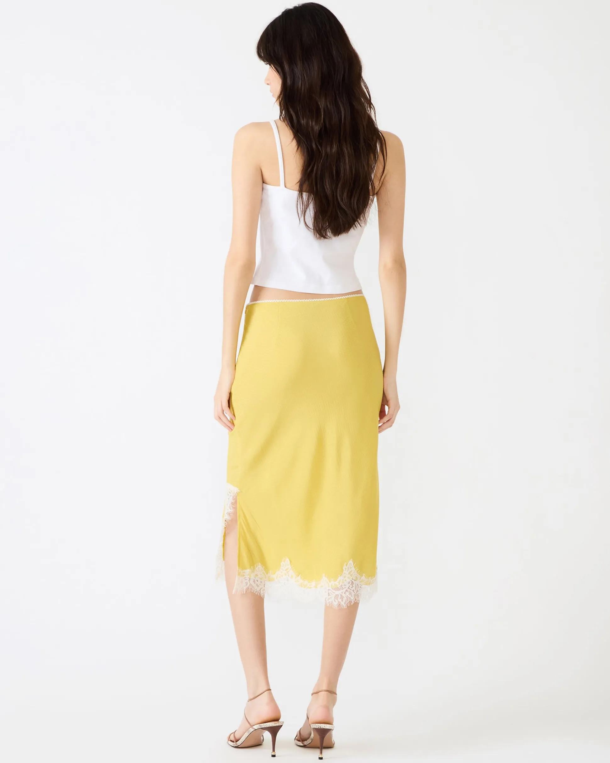 Cinthia Skirt Golden Lime