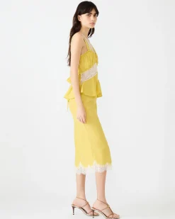 Cinthia Top Golden Lime