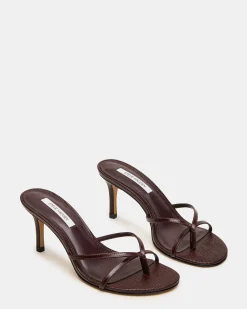 Clari Dark Cherry Leather
