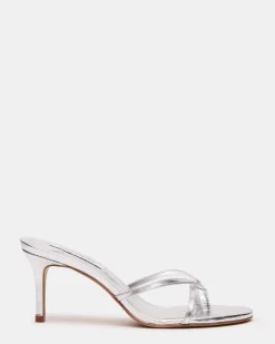 Clari Silver Leather