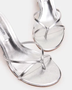 Clari Silver Leather