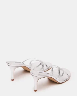 Clari Silver Leather