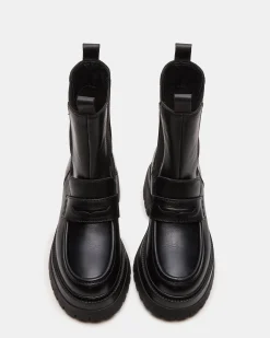 Conway Black Leather