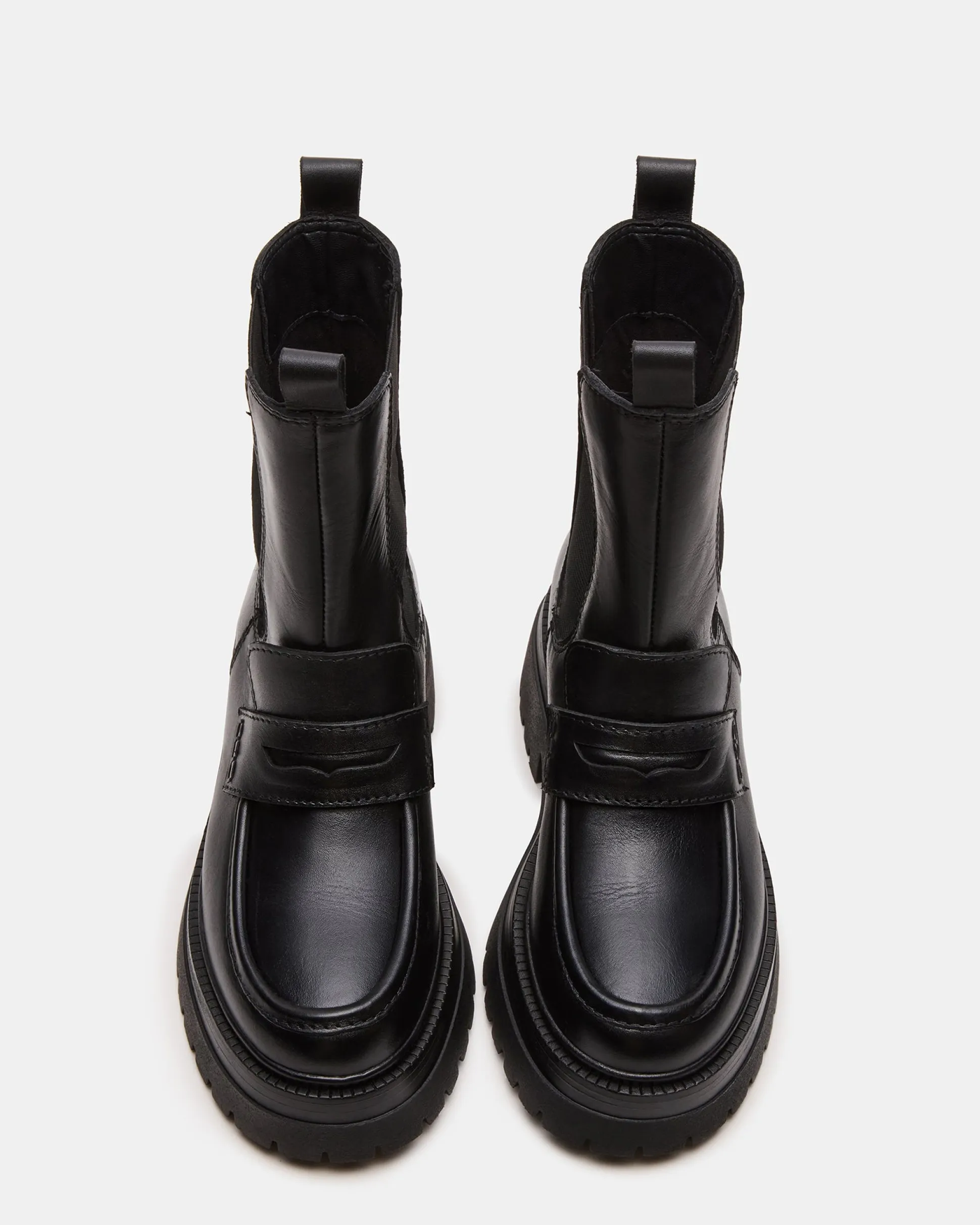 Conway Black Leather