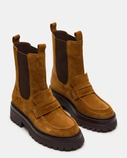 Conway Cognac Suede