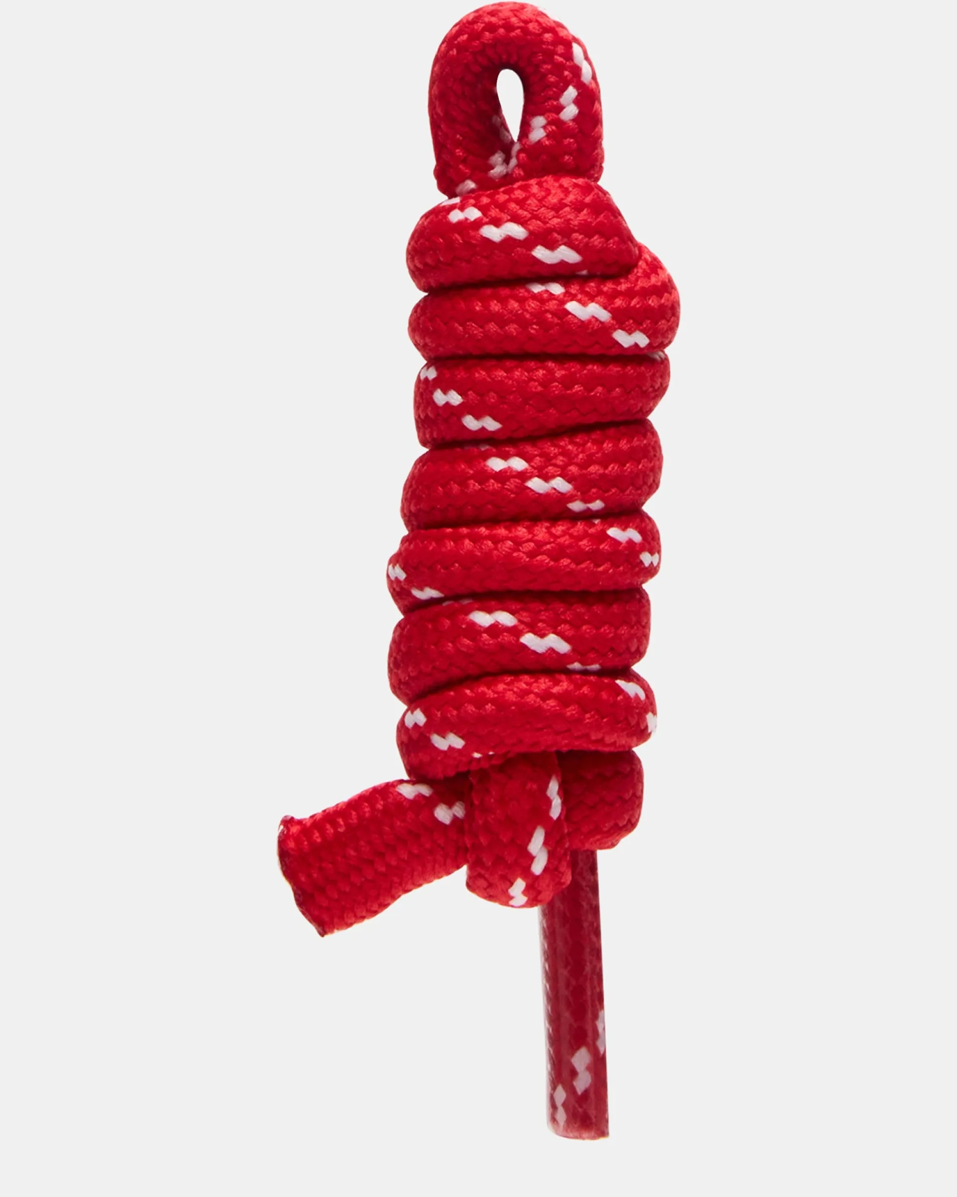 Cord Shoe Charm Red