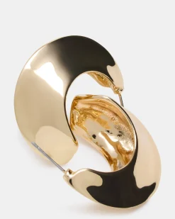 Crescent Earrings Gold