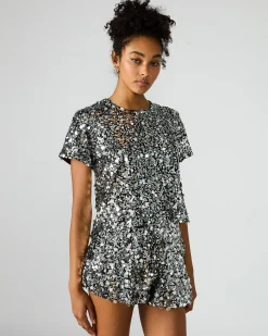 Cressa Top Silver