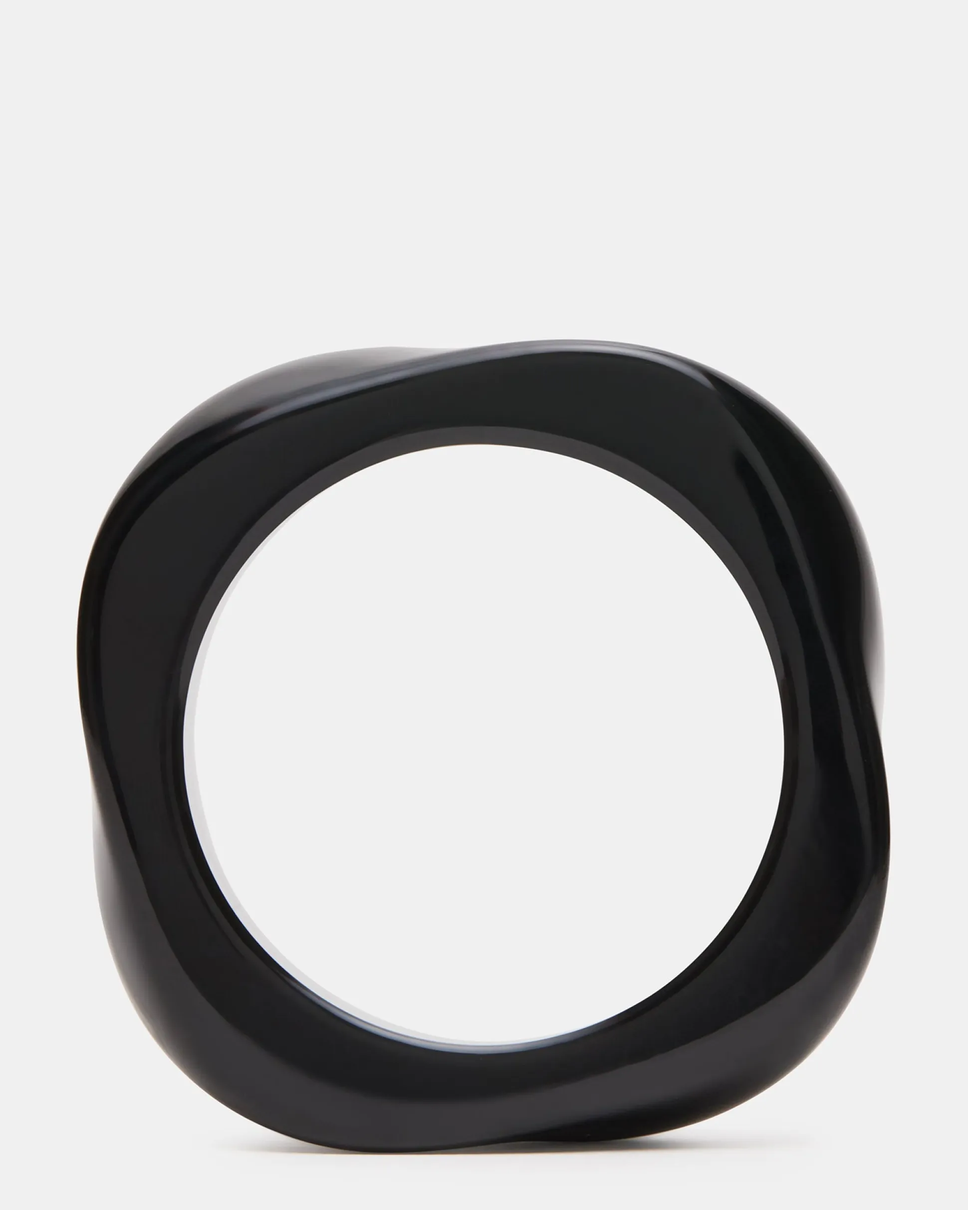 Curved Retro Bracelet Black